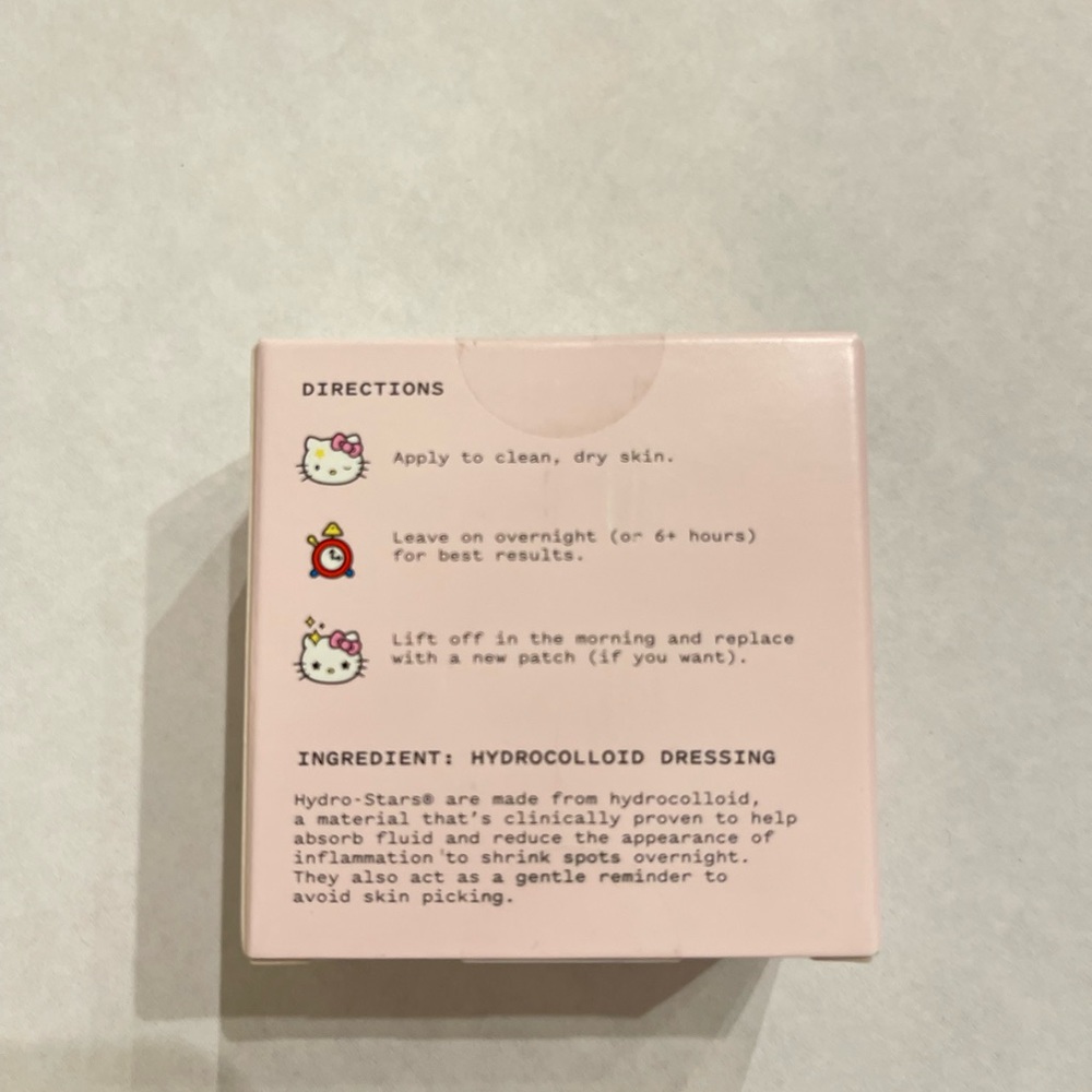hello kitty pink starface compact pimple patch - Picture 2 of 2